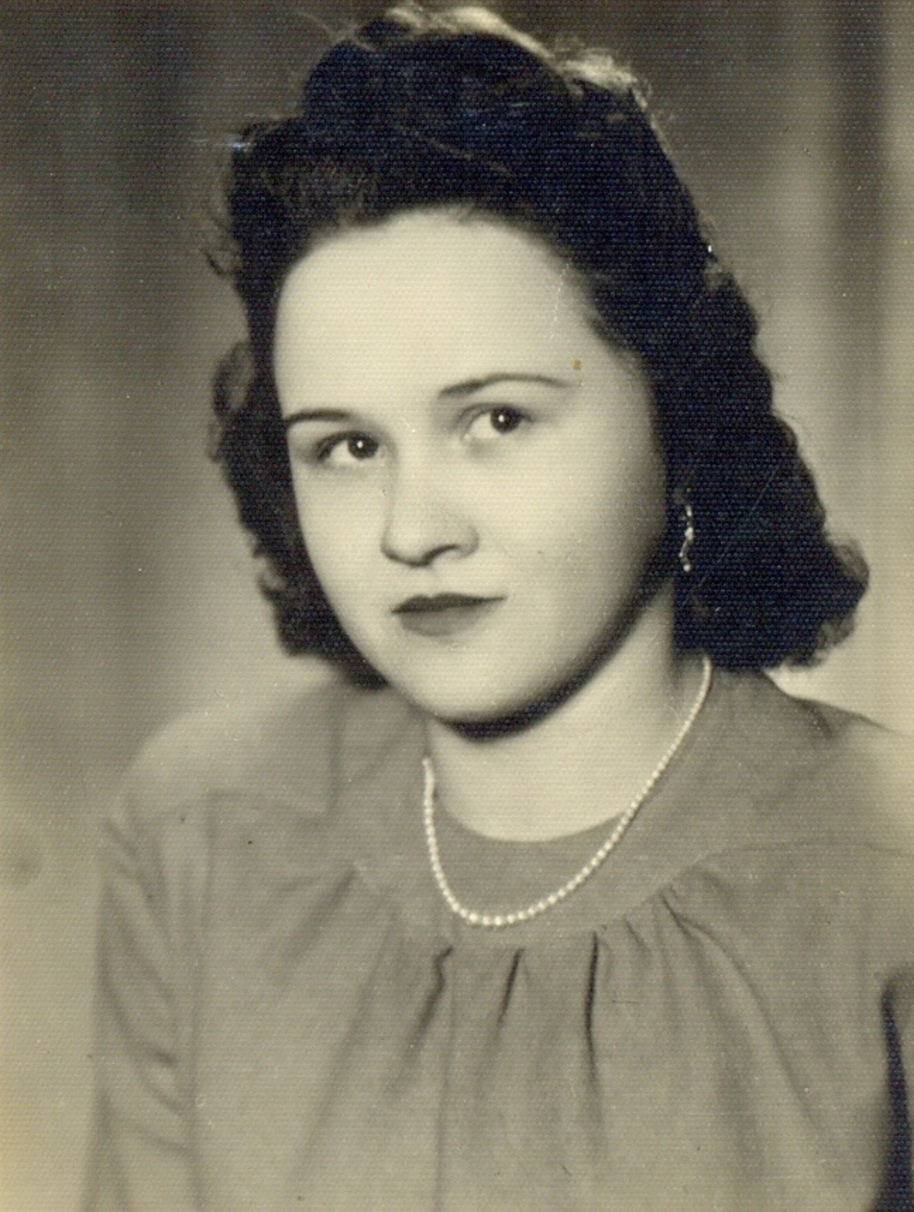 Portrét Angely Bajnokovej v roku 1949