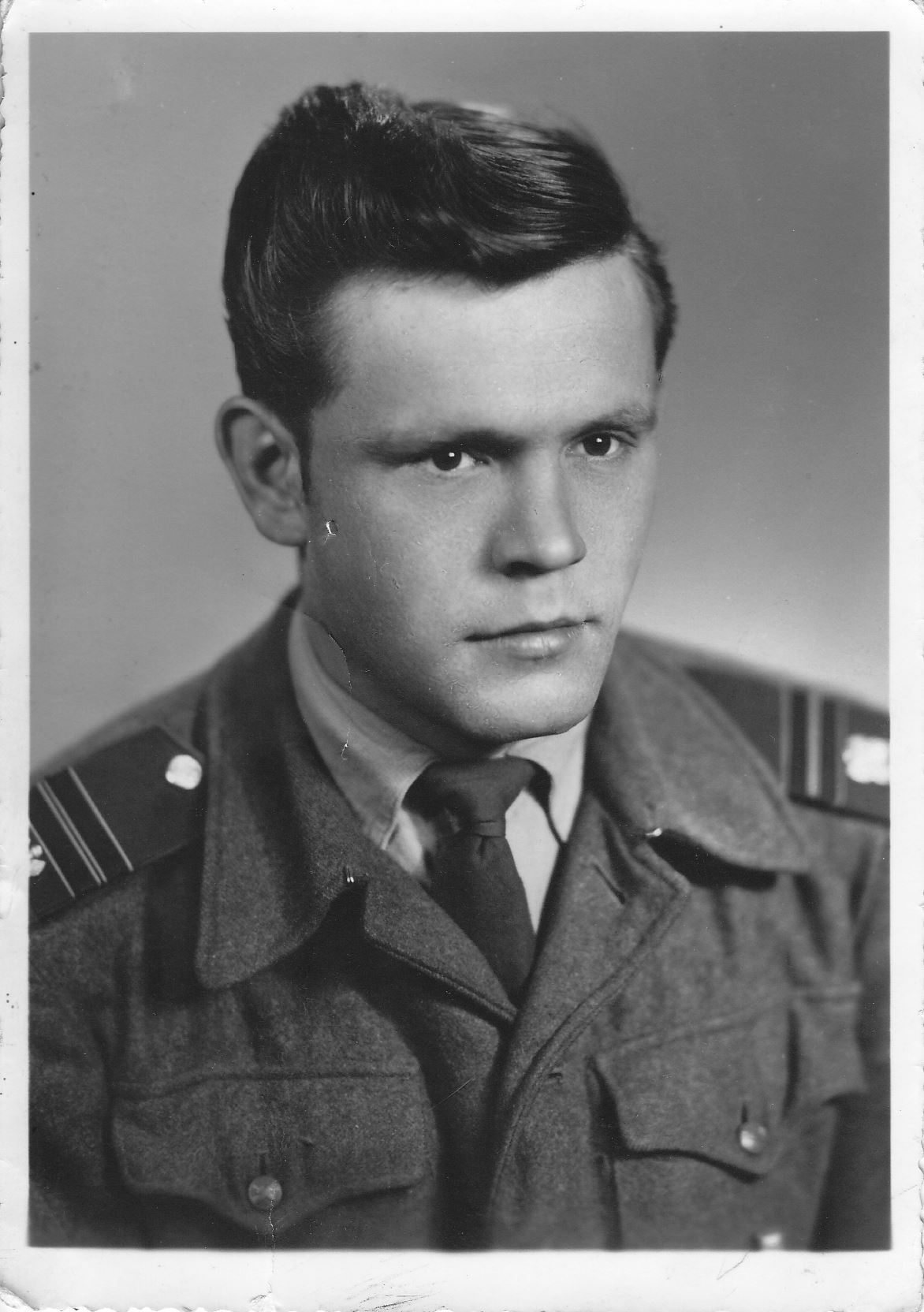 In the army at the end of 1950s