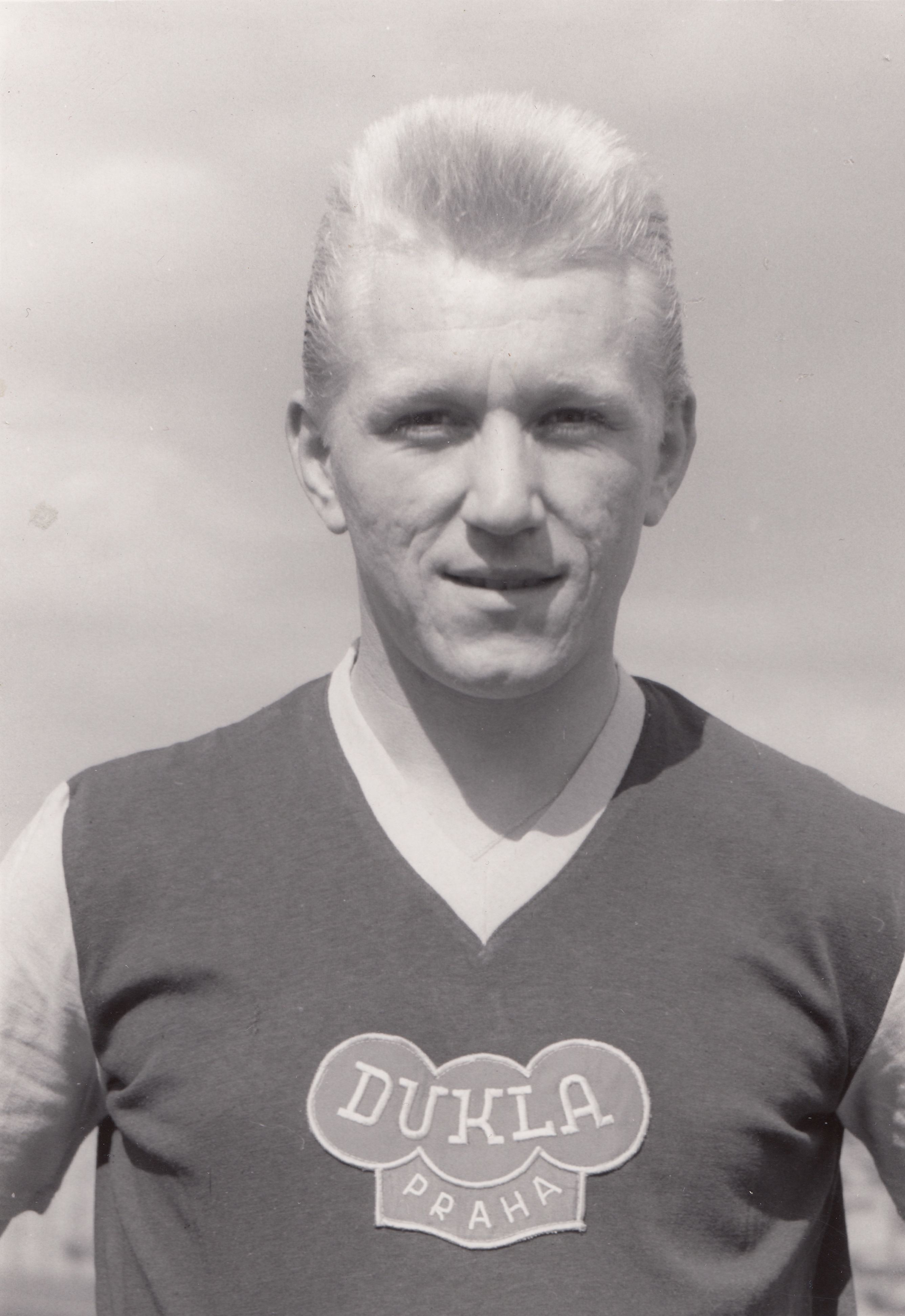 The football player of the Dukla Prague club, 1961/62