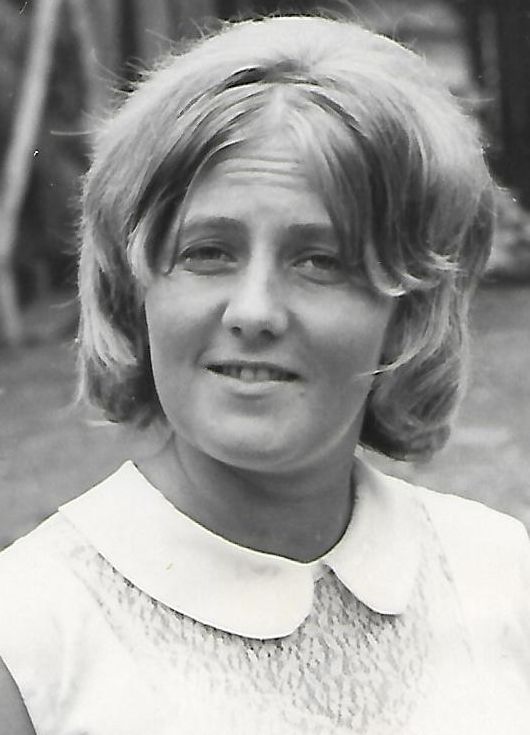 Portrait period photograph of the witness, Újezd 1965
