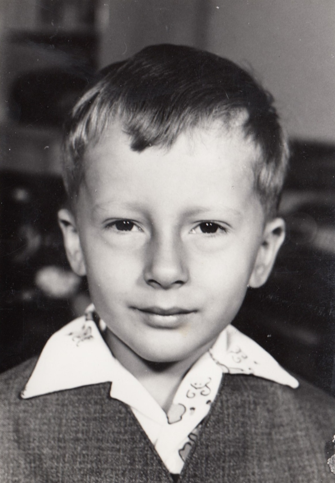 Miroslav Blažek, 5 years old, Nová Paka, 1971