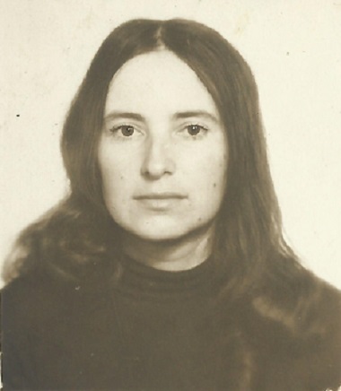 Halyna Čabanová in the 1960s