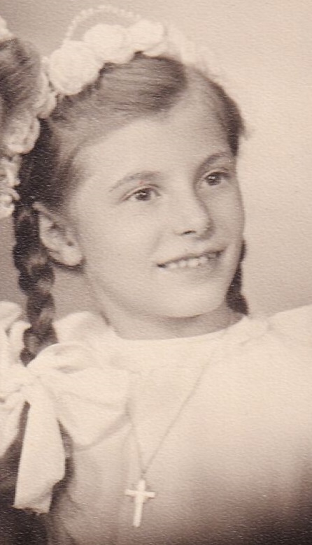 Heidrun as a young girl