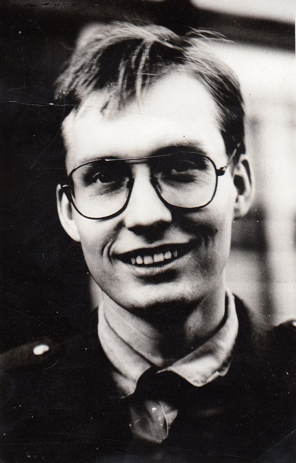 Marek Irgl during military service in 1989