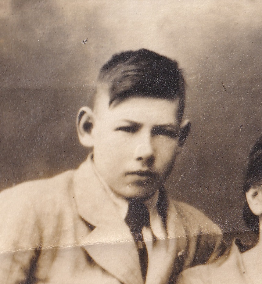 Evžen Švihlík at the age of sixteen.