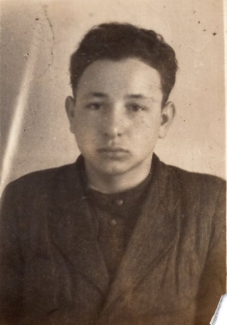 Stepan Prytula in his youth