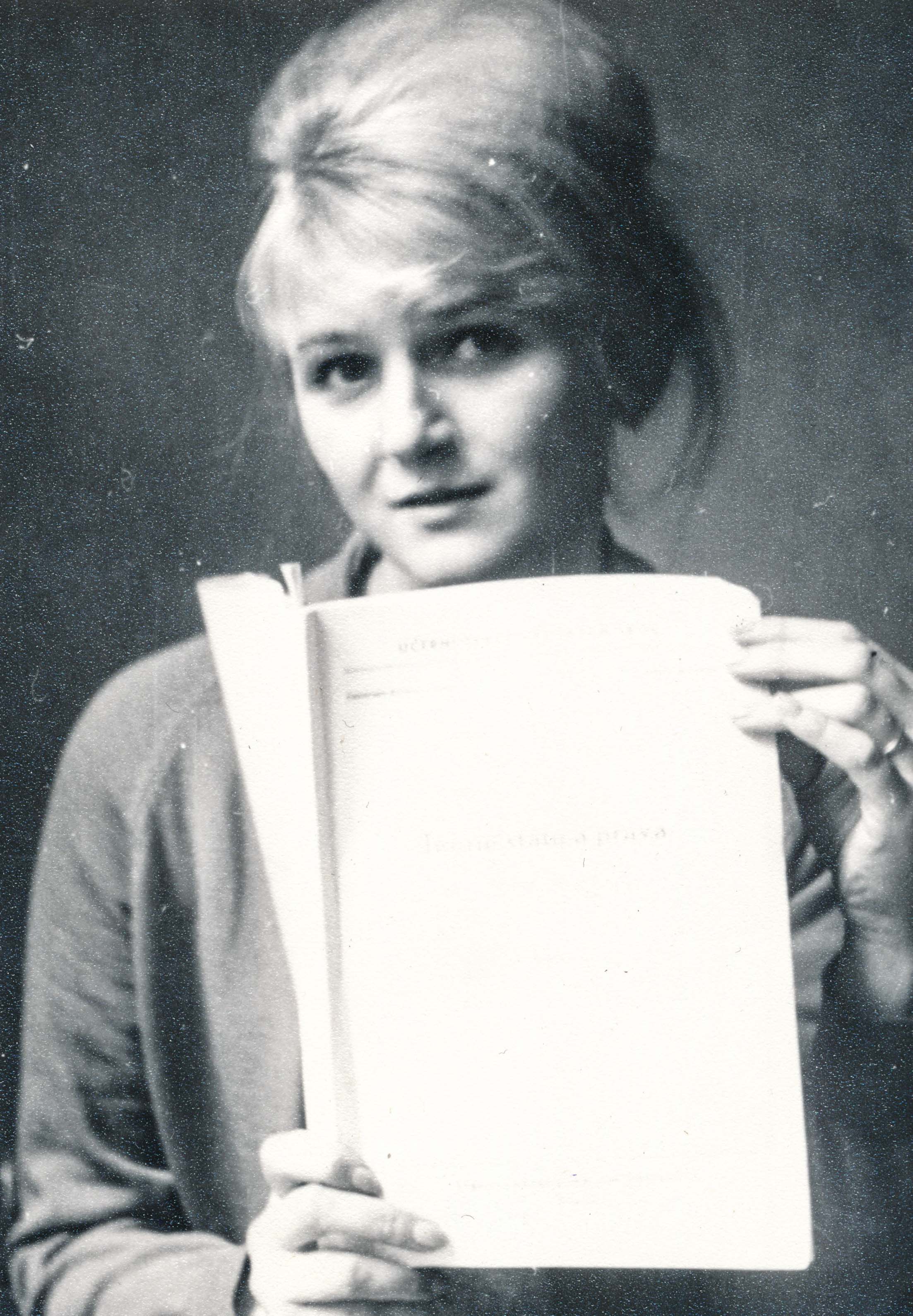 Eva Tošovská, Faculty of Law, 1965