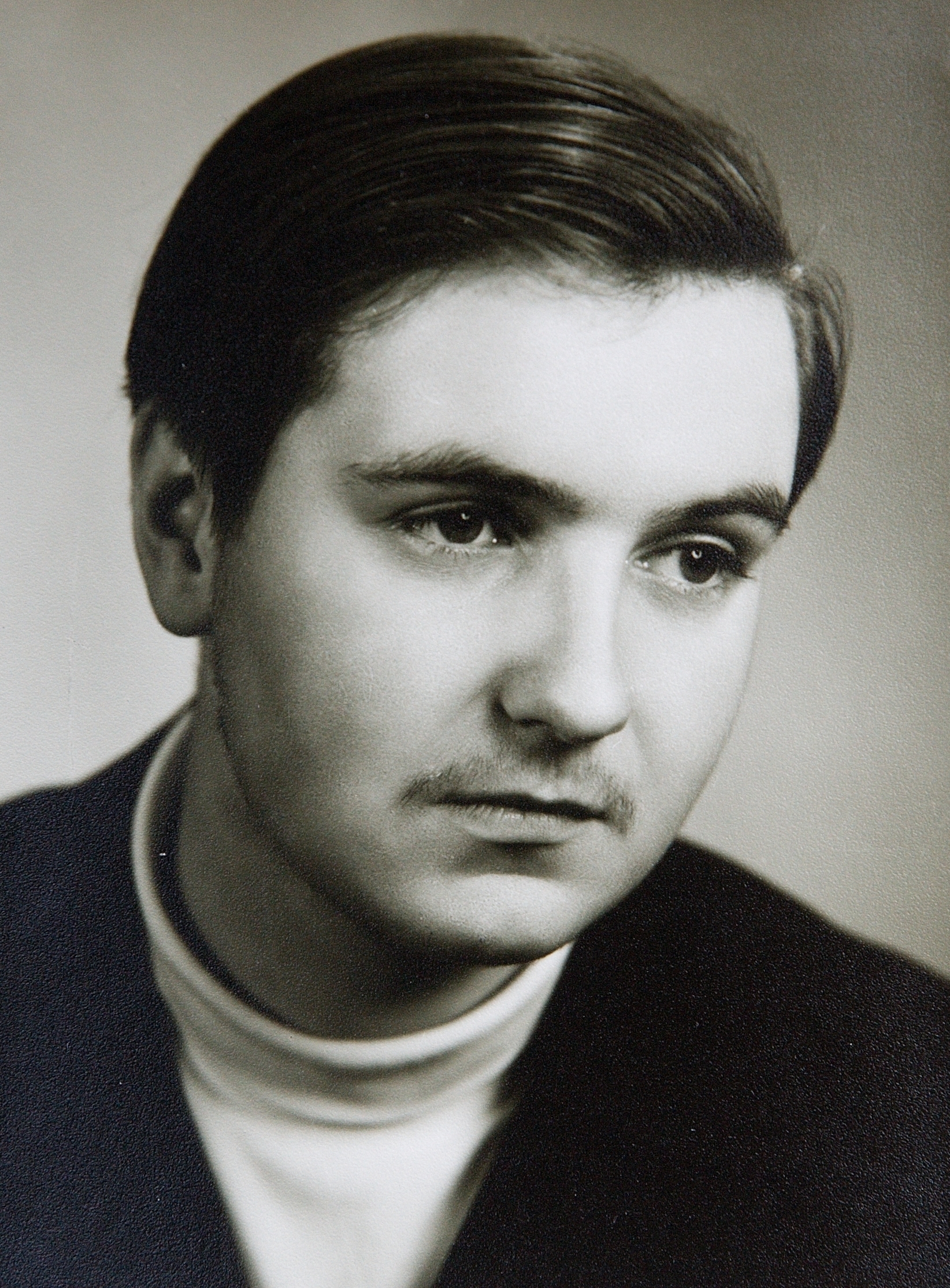 Milan Brunclík as a student, 1970