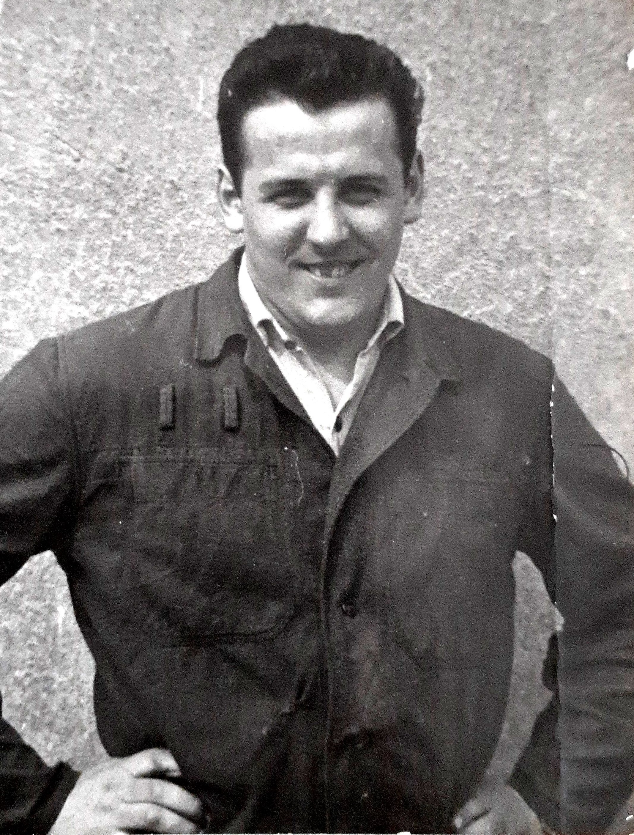 Josef Jonáš in the army, Louny, between 1962-1964