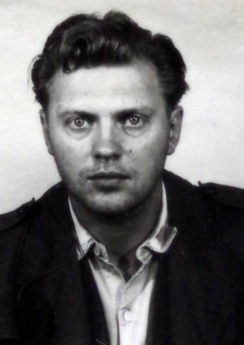 Václav Tichý in a photo from the investigation file 