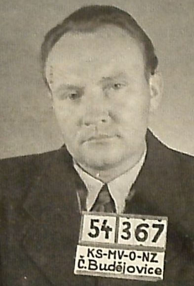 František Korbel, personal file photo, 1955