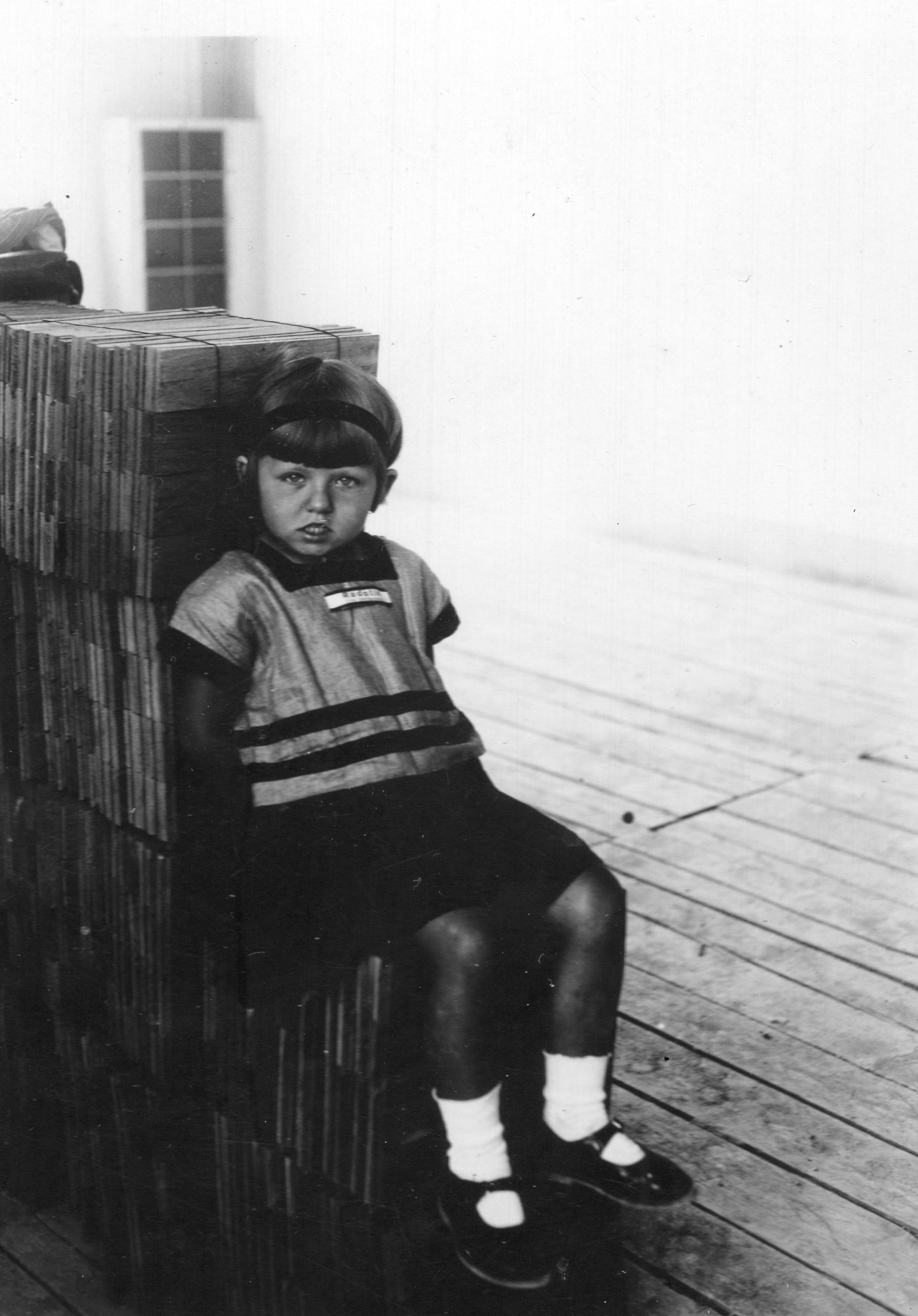 Witness in the Sokol sports hall. 1933