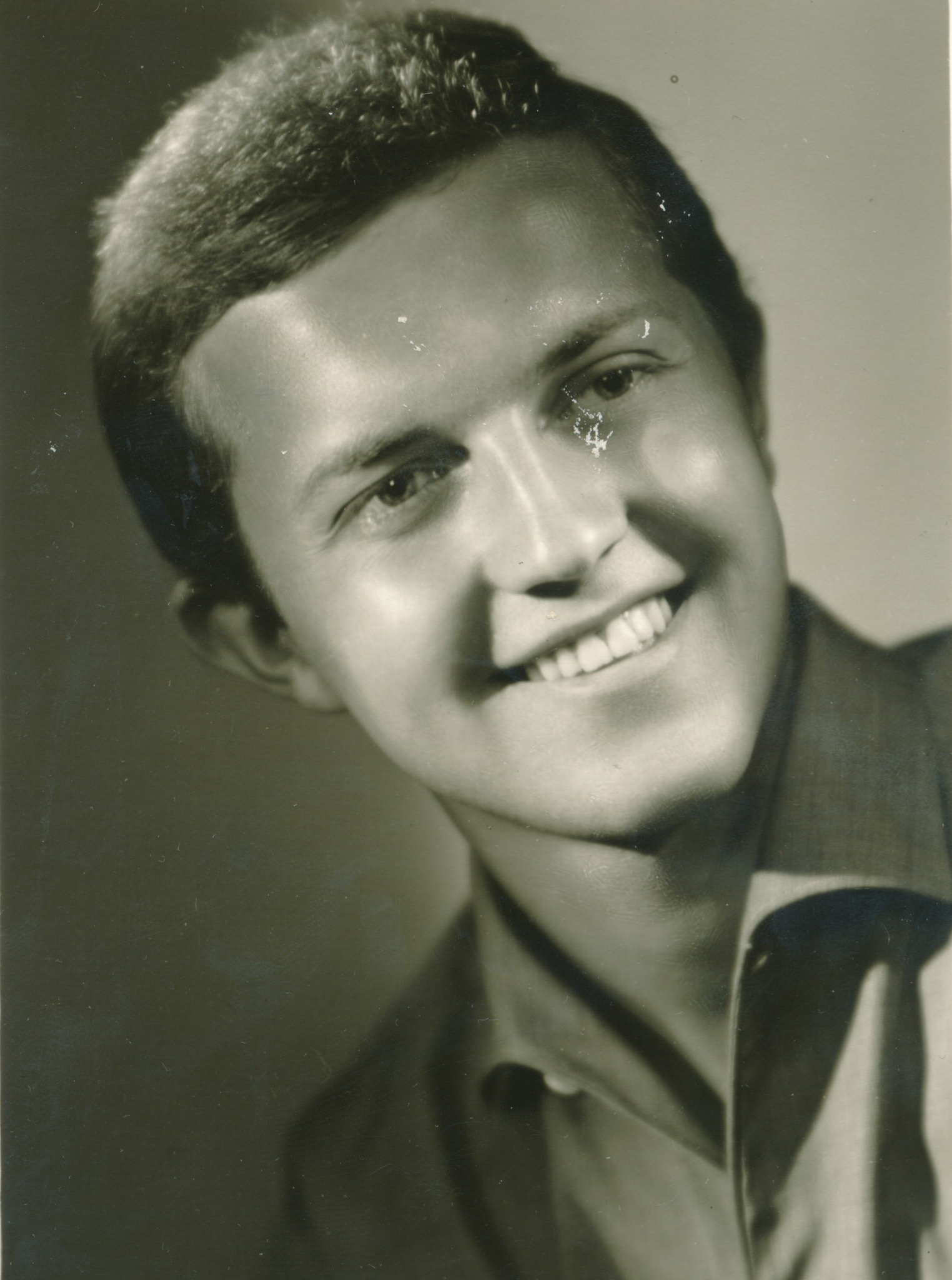 Přemysl Malý, graduation photo, Prague, 1964