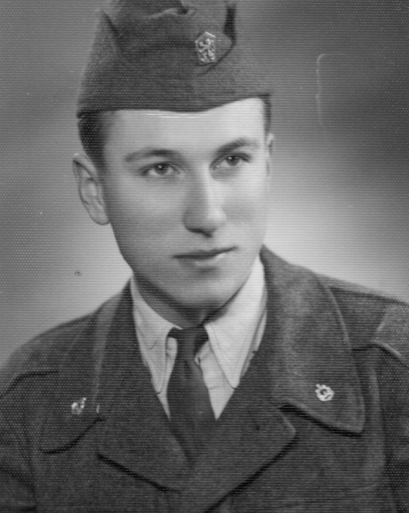 The witness during his military service, Terezín, 1964