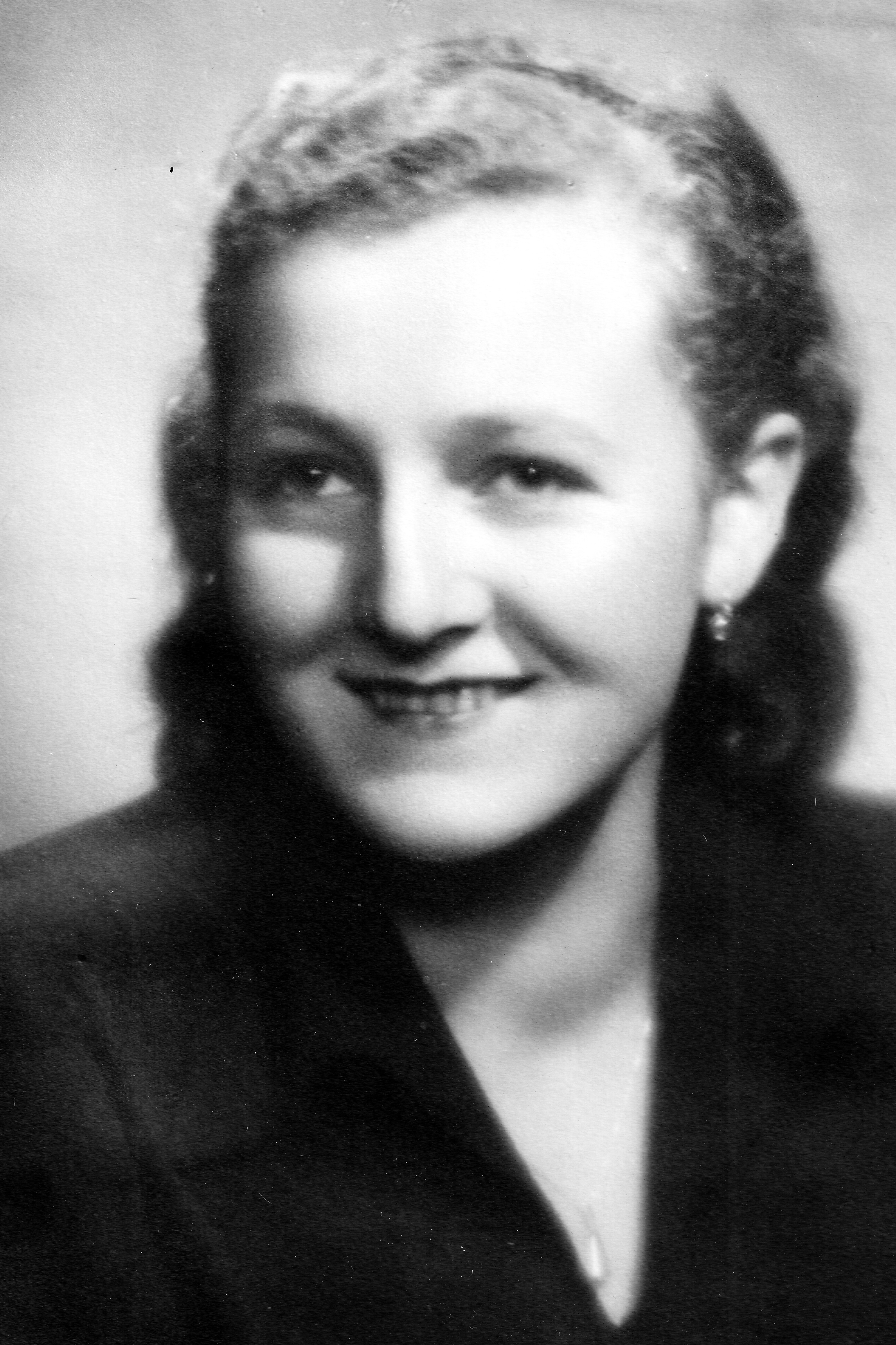 Anna Krpešová, around 1950