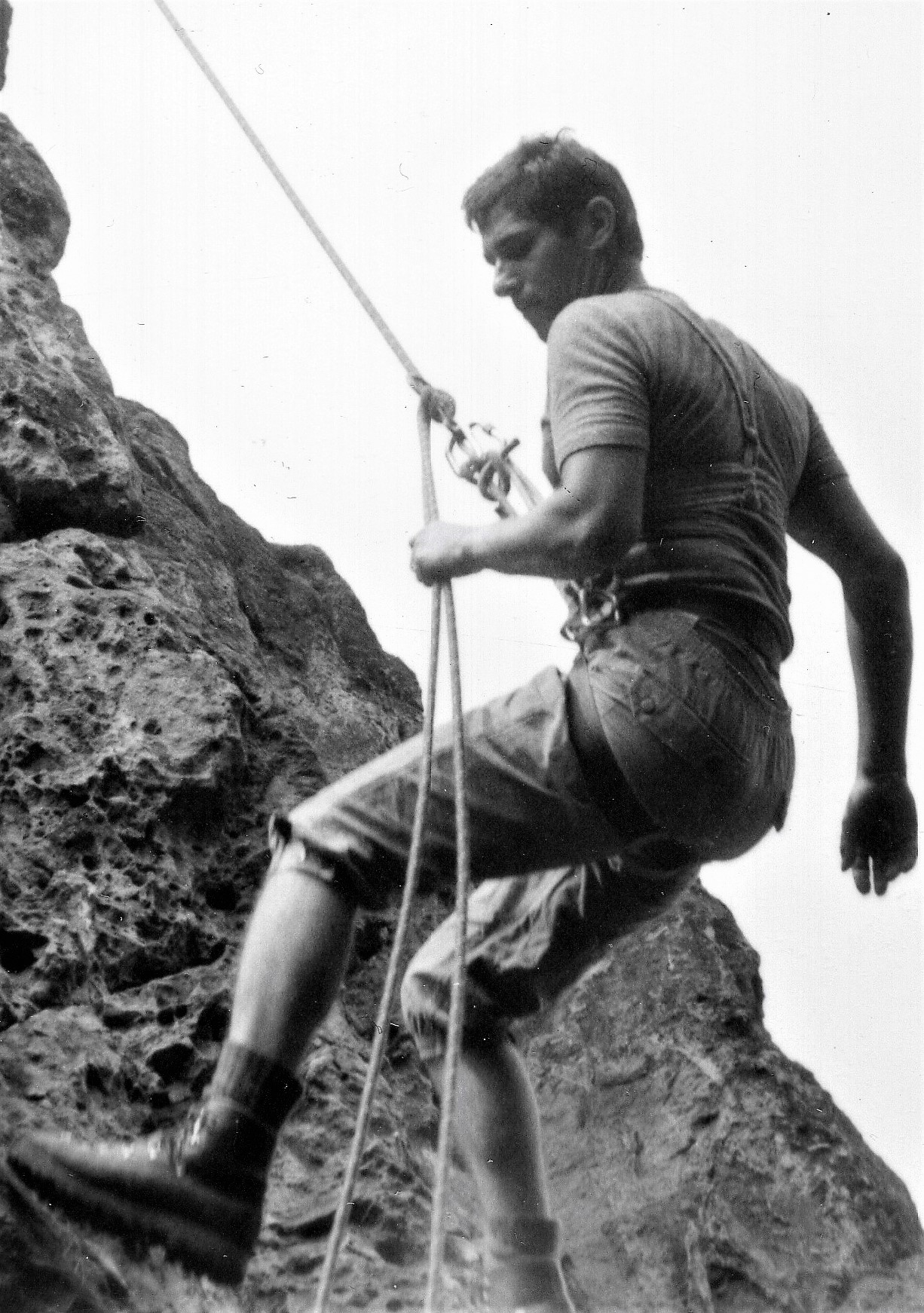 Jiří Maršík was a member of the Mladá Boleslav mountain climbing club; they climbed rocks in Český ráj, the Tatras and even the Caucasus