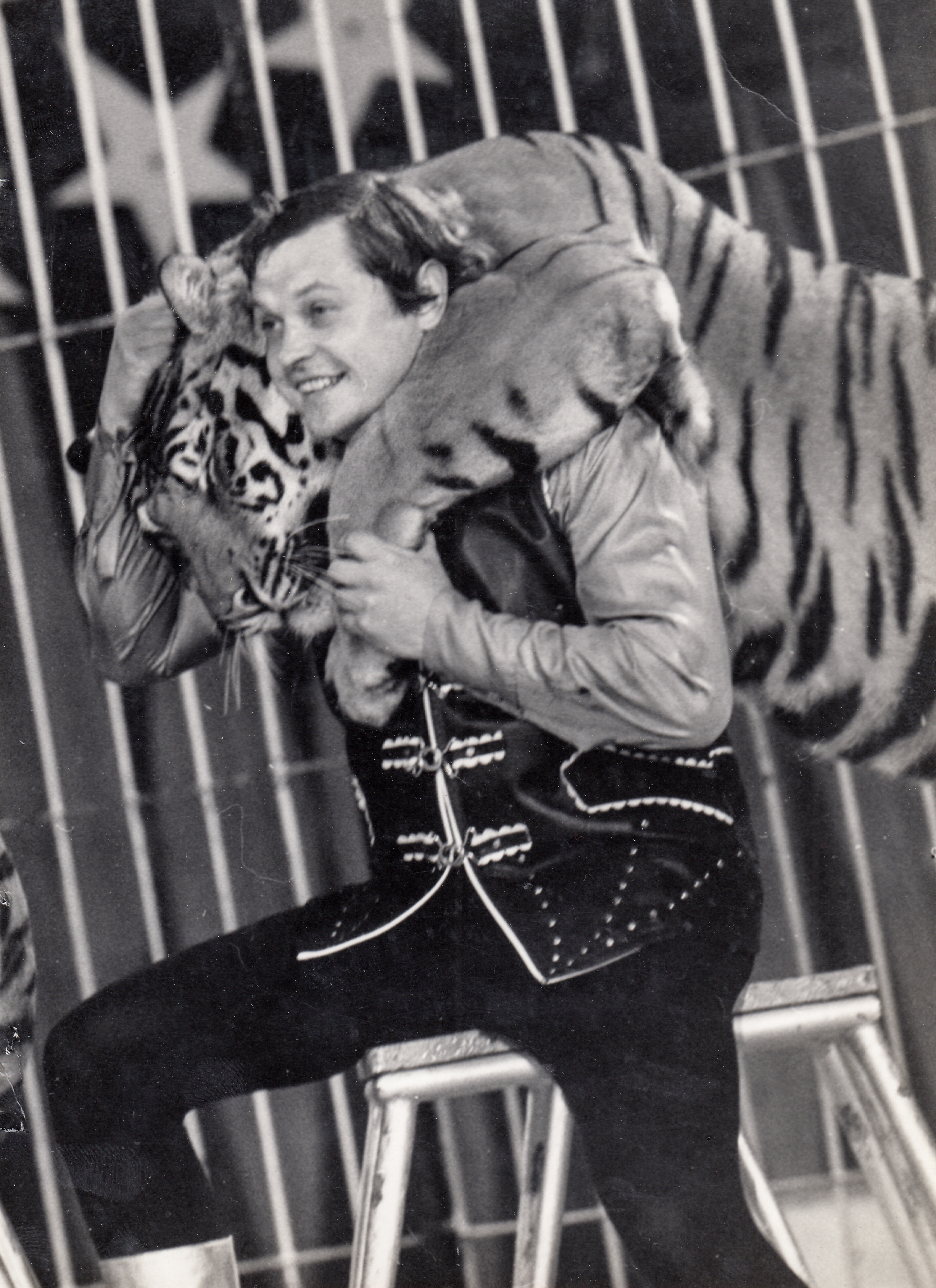 Ivan Ringel with tiger Džespa