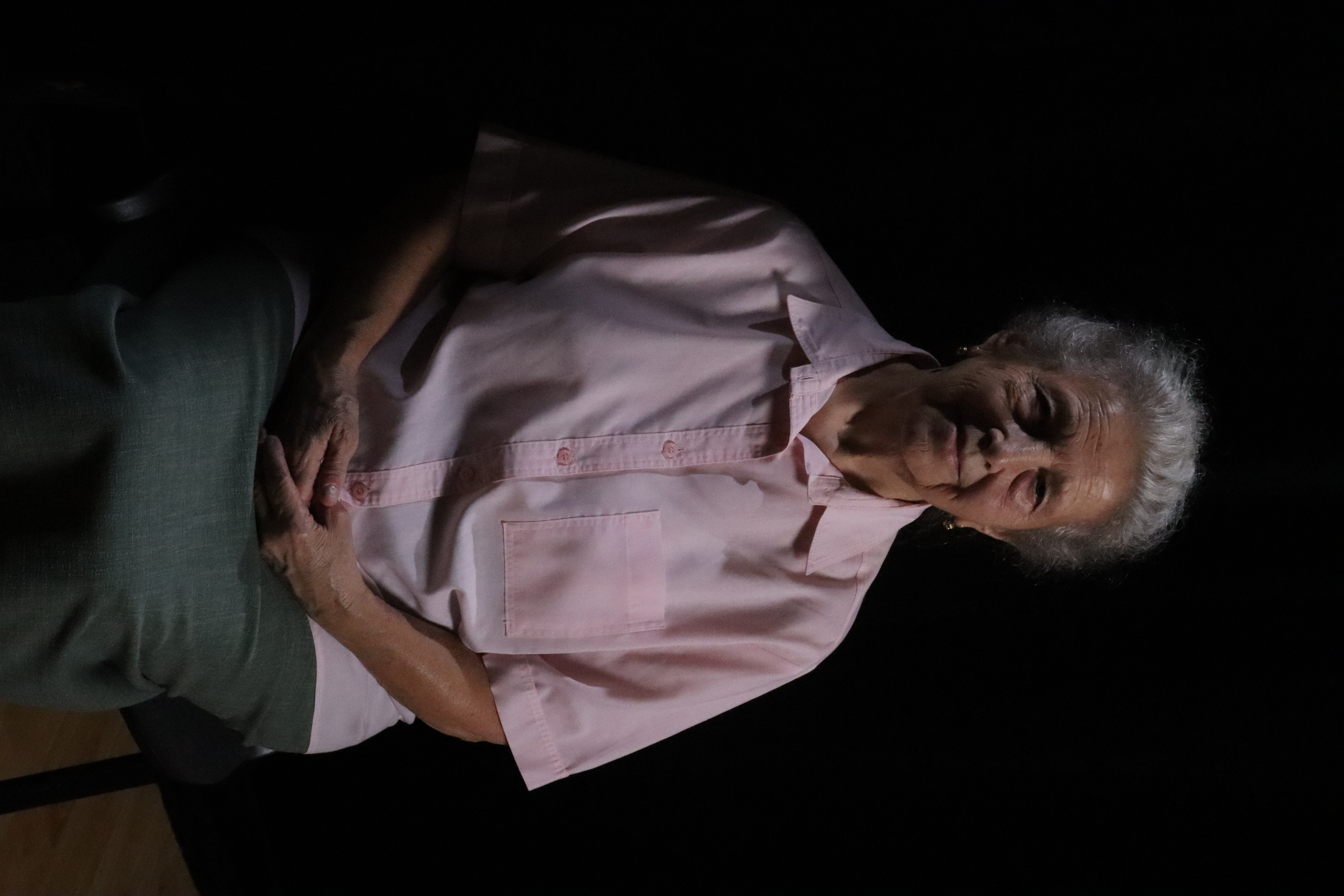 Juliana Libári during the EYD recording
