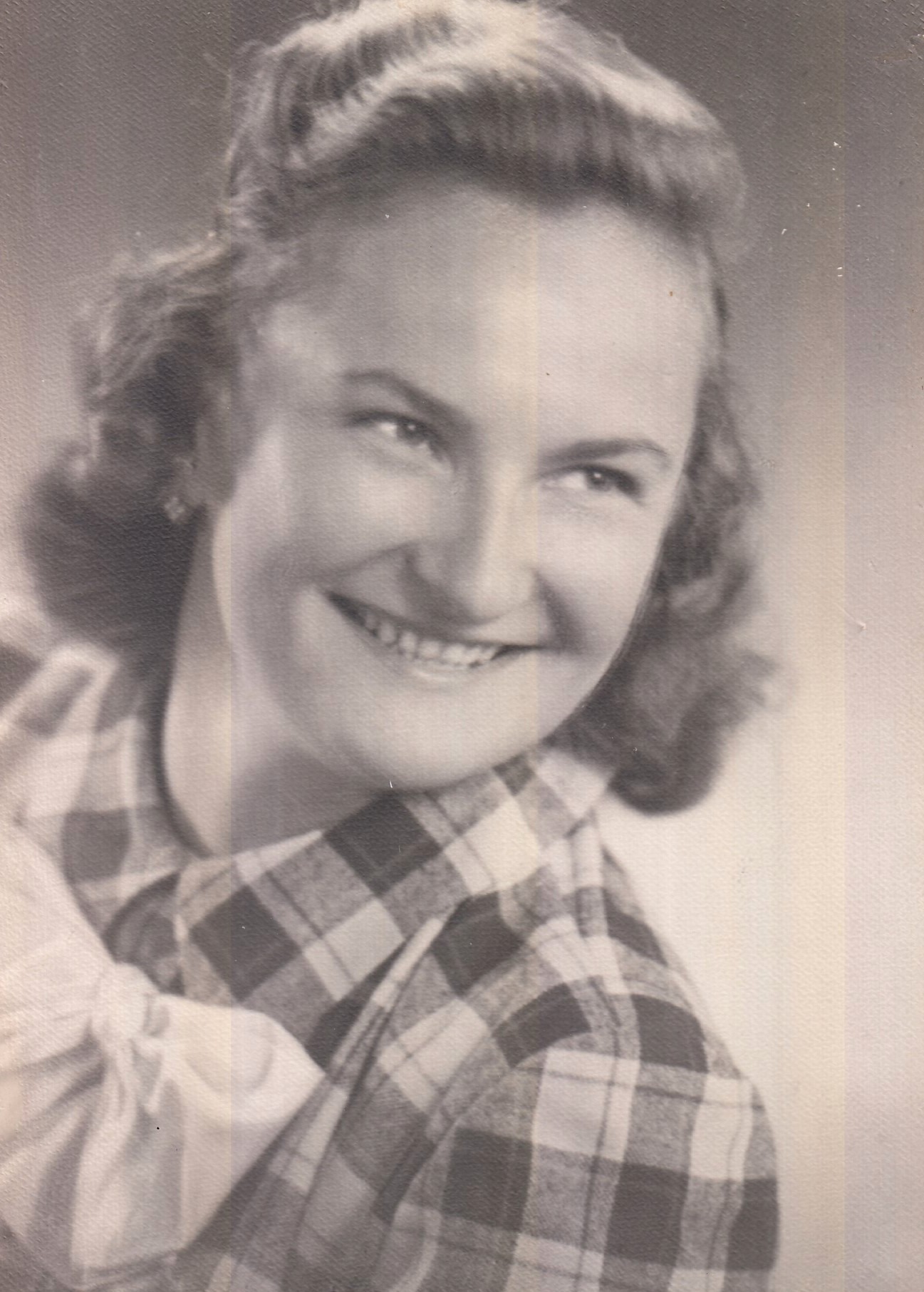 Anděla Neulingerová in 1949 in Znojmo