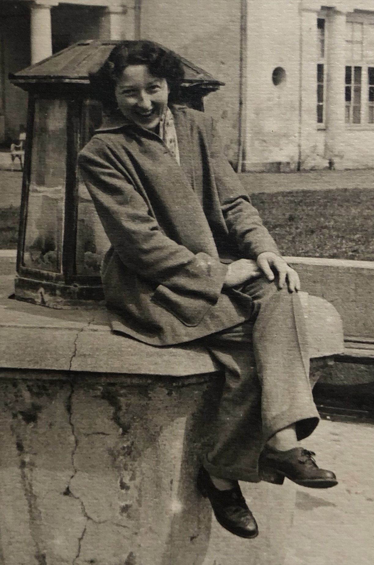 On vacation in Janské Lázně, 1953