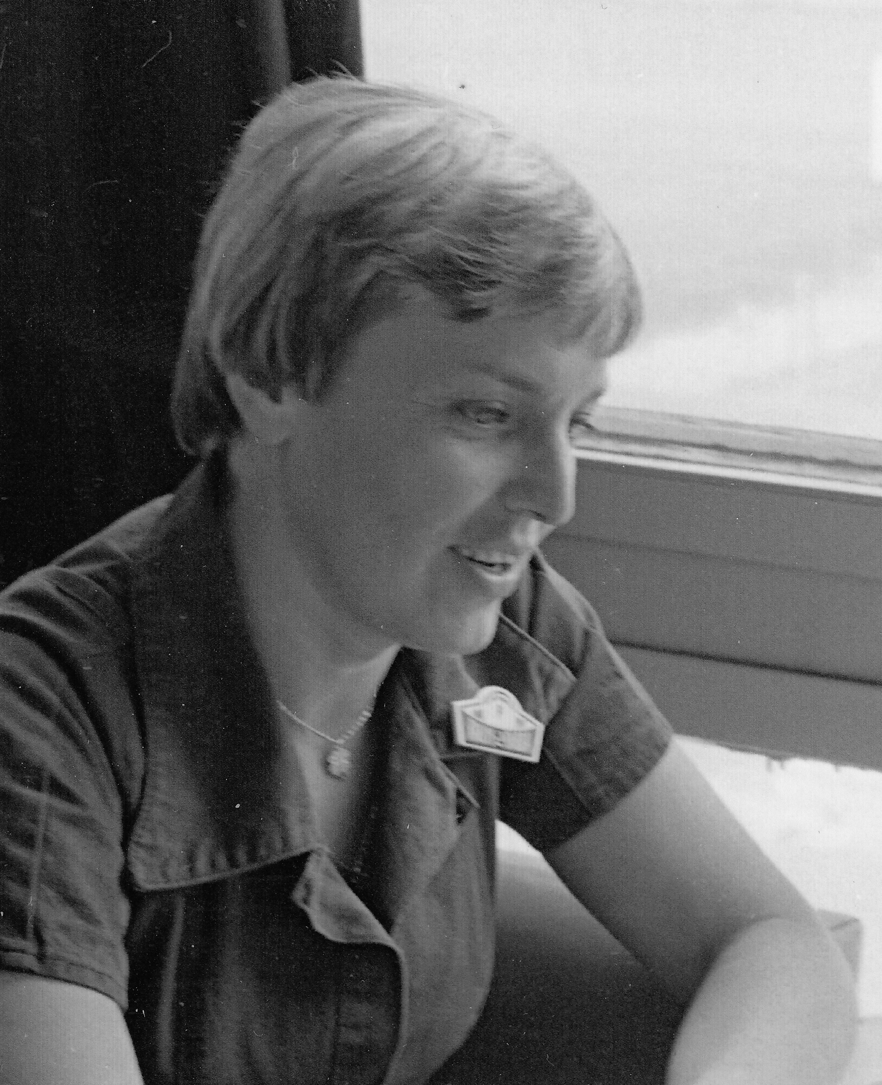 Pavla Líhařová at the Škoda Rally, 1974
