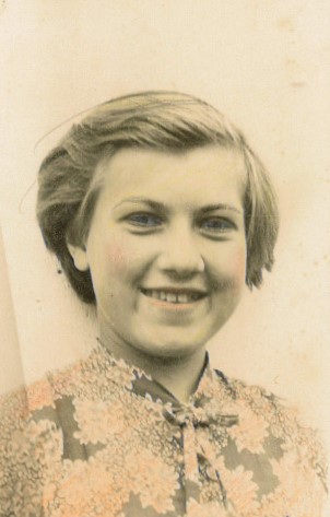 Marie Lauermannová in her youth