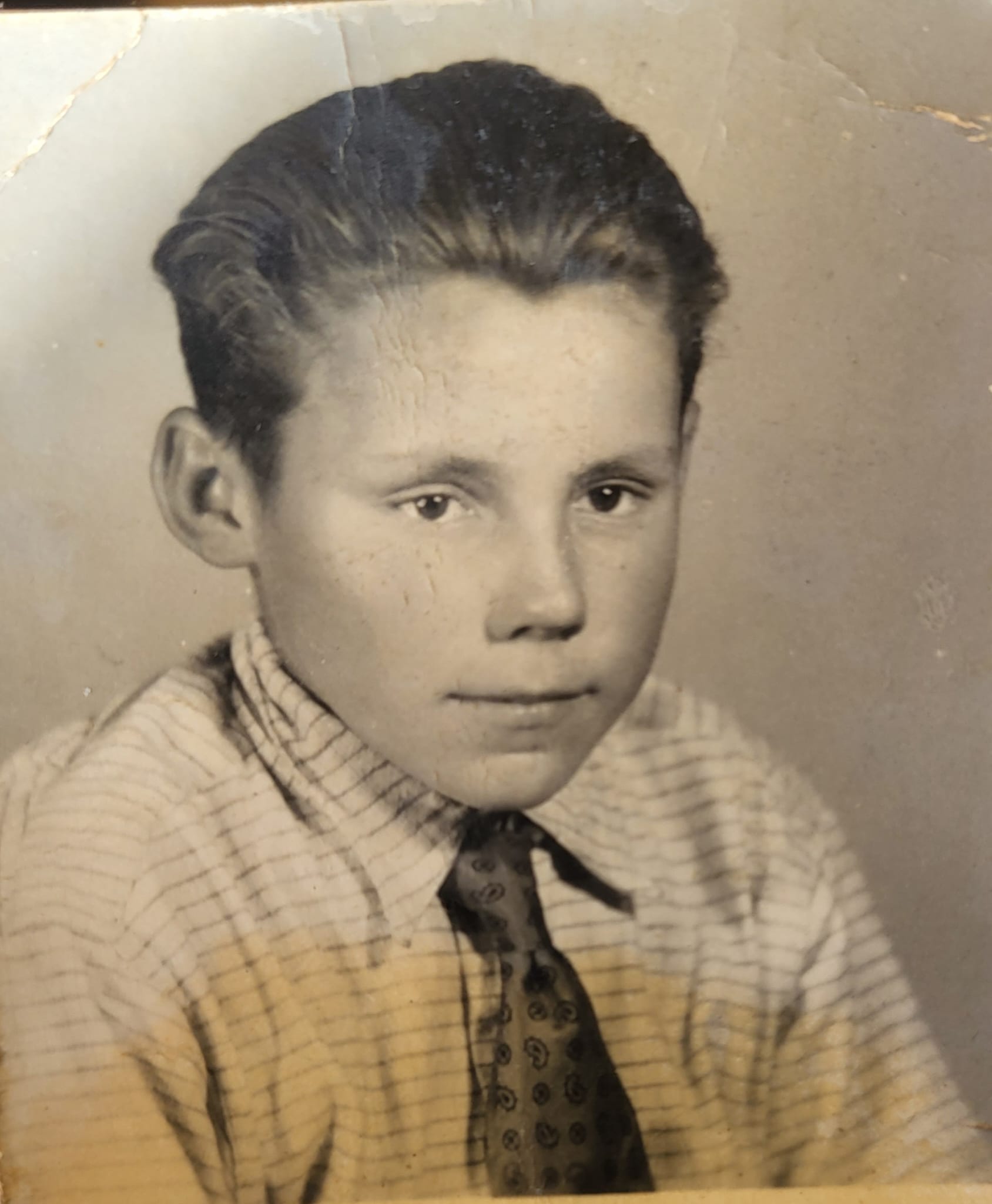 Jaroslav Rais as a boy