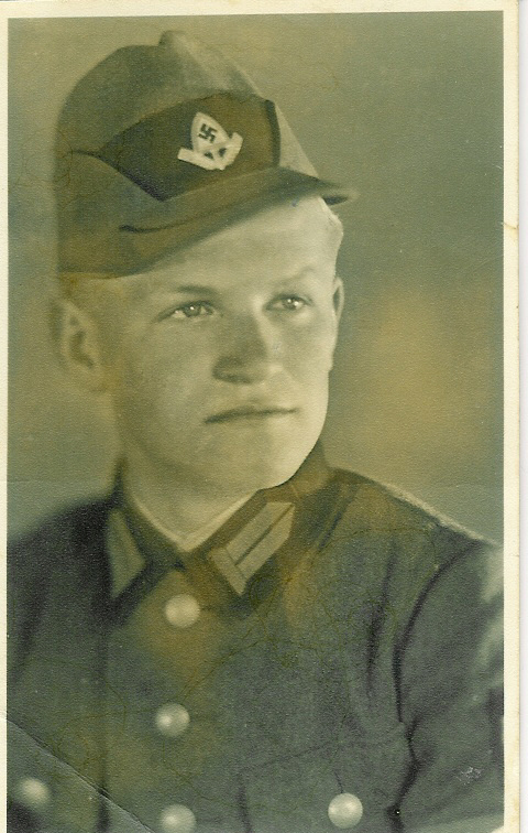 Ludvík Smolka at the air defence in Gliwice, 1943