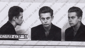 Foto Mirislava Froyda z roku 1954 z vyšetřovacího spisu ABS. Zdroj: Paměť národa - Archiv