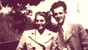 Jarmila Pelčáková a Gustav Svoboda jako zamilovaný pár v roce 1939. Zdroj: Paměť národa