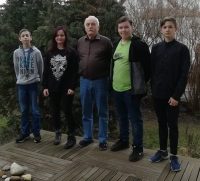 Pupil team with Bohumír Švestka