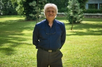 Albín Berky, during the interview in Piešťany, July 2018.