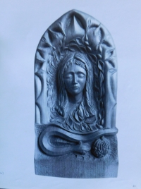 One of the carvings of Miroslav Sedlář