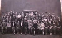 Teachers from a grammar school in Prague's 8th district, 1939-42 