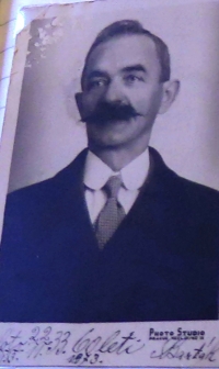 Antonín Barták, her grandfather 
