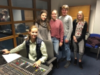 Recording at Czech Radio
