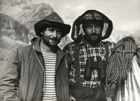 Jiří Blata (vpravo), pohoří Kodar, Sibiř
