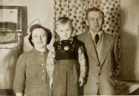 Brother Josef with his wife and son in Germany