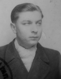František Šenekl in youth