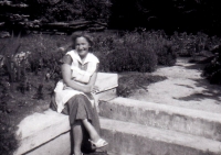Summer 1950, one of the last mother´s photos before the arrest. 