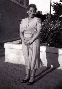 Jan Hlach´s mother in 1950 shortly before the arrest 
