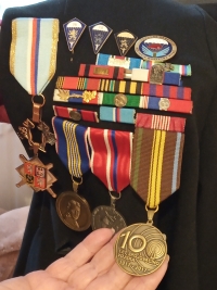 The orders and medals that she received 