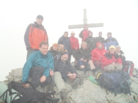 V Alpách na vrcholu Rastkogel (r. 2010)