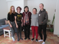 The team from elementary school on October 28 with Mrs. Stejskalová, 2019