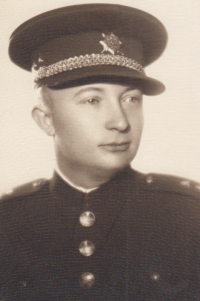 Lieutenant colonel, Bohumil Pešta, the father of Marcela Míková