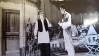 1968 - witness as an amateur actor in the play 'Toman and the Wood Nymph'
