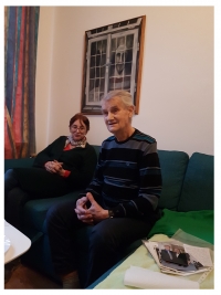 With professor Marie Musalkova on the January 8, 2019