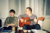 Petr Goldmann jako kytarista a zpěvák, Vánoce 1994