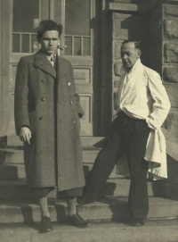 1941 - Karel Dobruský husband and his father Karel Dobruský