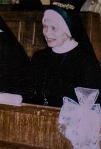 S. M. Brigita Čechová while making eternal vows